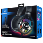 Игровые наушники с микрофоном SVEN AP-U1100MV, черный (USB, RGB, 7.1)