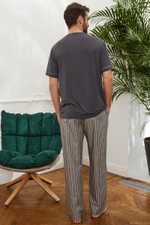 Удобная футболка из поливискозной ткани (Размер: XL) (Цвет: серый)