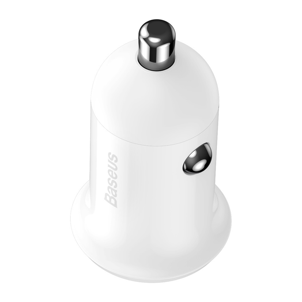 Автомобильная зарядка Baseus Grain Pro Car Charger (Dual USB) - White