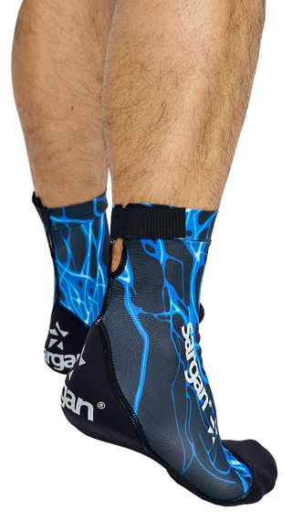 Носки пляжные Sargan Пляжка неопрен/лайкра черно-синие