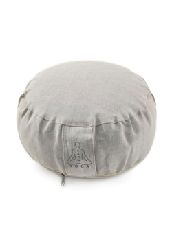 Подушка для медитации лен 30*15 см