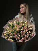 Тюльпаны 101 шт