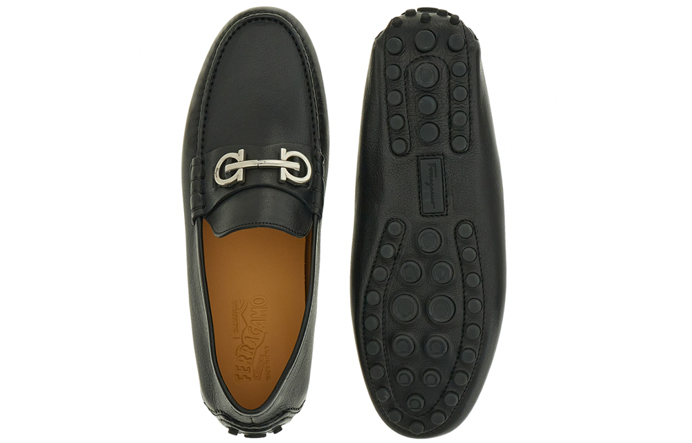 FERRAGAMO Gancini-detail Driver Shoes