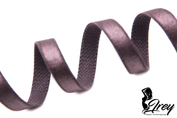 738 740/10 Бретель глянец Lauma 10 мм, перец 738