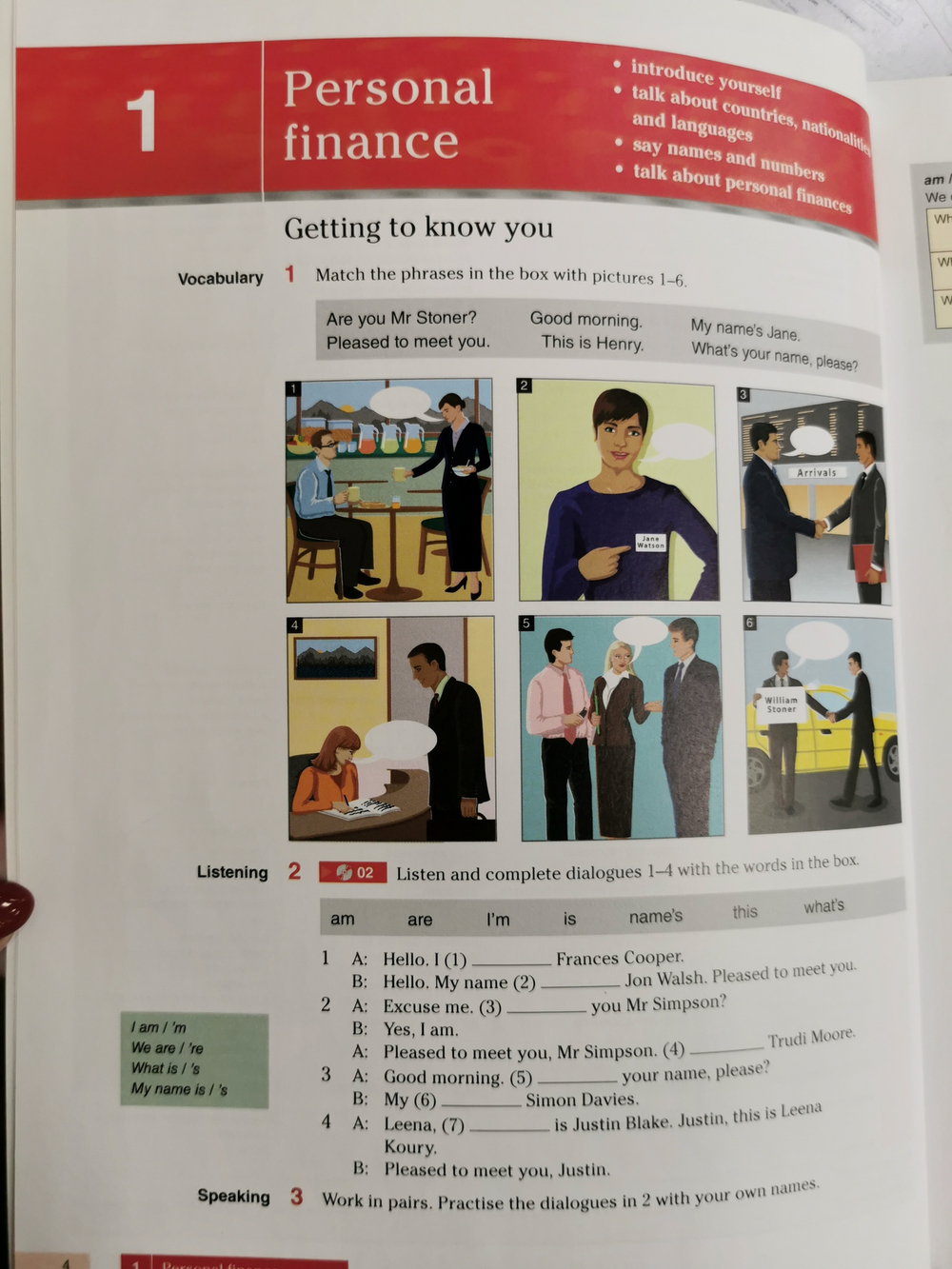 English for Banking & Finance Level 1 Coursebook and CD-Rom Pack (Vocational English) 1st Edition