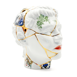 Ваза Kintsugi Head Him 09947
