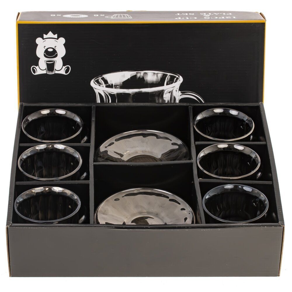 GAEM Набор кофейный 170 мл, 6 перс. 12 предм., L35,5 W28 H8,5 см