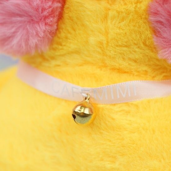 Мягкая игрушка Lalafanfan, желтый, 30 см