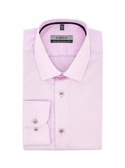 Сорочка GREG Regular fit 613/291/1388/Z/1p_V Non Iron "Однотон."