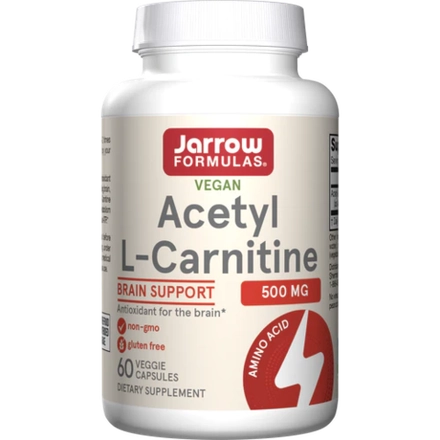 Acetyl L-Carnitine 500 мг 60 капсул Jarrow Formulas