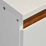 Кухонный модуль напольный 60 см Валенсия с 3-мя ящиками со столешницей, с дубовыми панелями, на ножках / белый, массив дуба