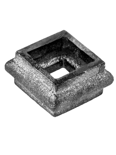 Кованый элемент Вставка в балясину 18х34 мм, кв.21 мм, вес: 0.057 кг.