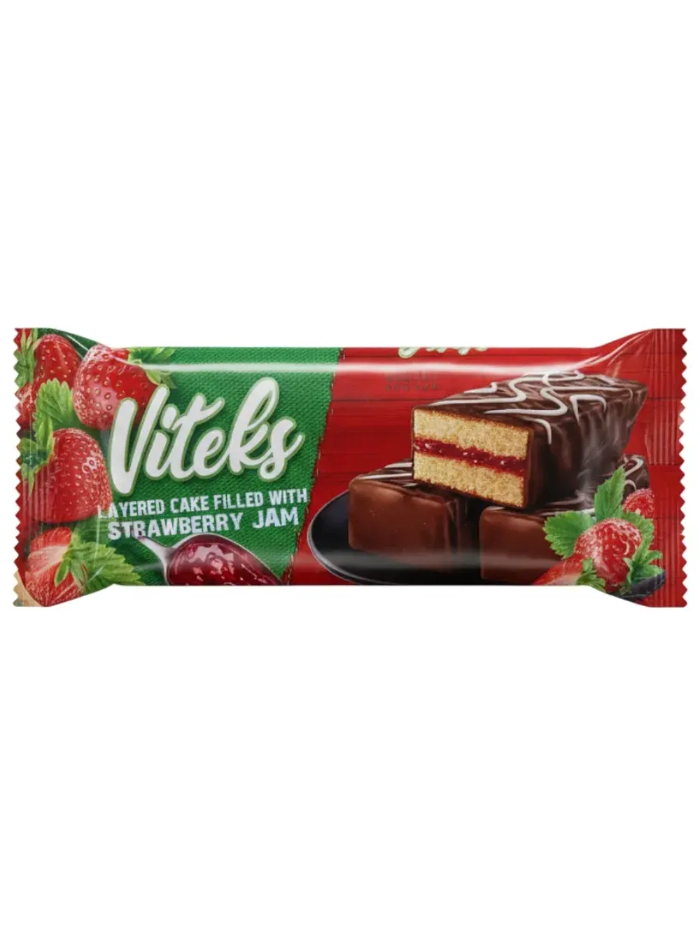 Мини бисквит со вкусом Клубники Витекс 150 г * 3 шт