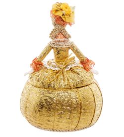 RK-731/1 Кукла-шкатулка «Дама в нарядном платье»