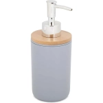 Дозатор для жидкого мыла Бамбук (серый) (комплект 20 шт)