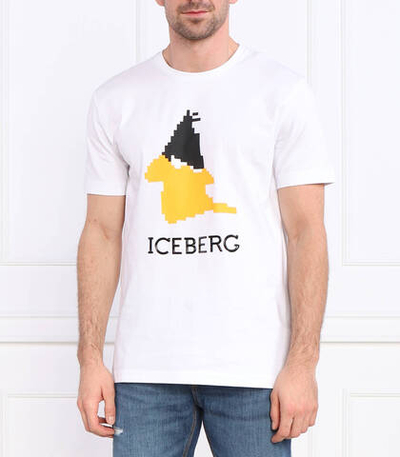 Футболка Iceberg - белый(232 I1P F024 639A)