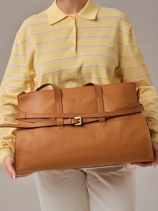 Сумка Rumi DBR 31152 коричневый лист