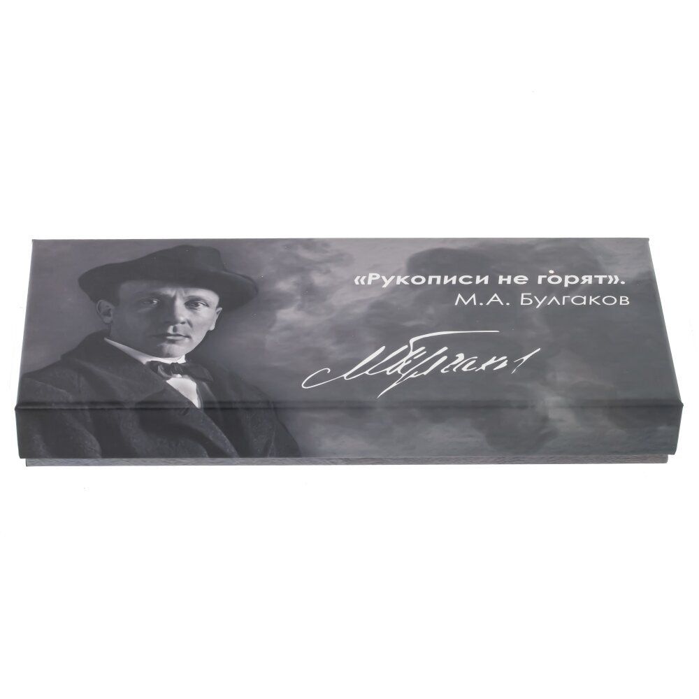 GAEM Набор подарочный: ручка перьевая, 5 наконечников, чернильница, L28 W11,5 H4 см