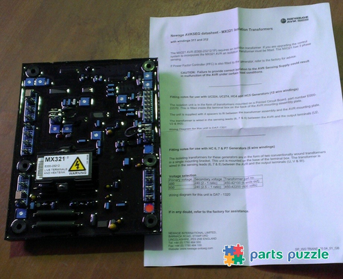 Плата AVR MX321-2 E000-232 Newage AVKSEG UK / AVR АРТ: 594-158