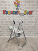 Стульчик для кормления - Электрокачели Sweet Baby Fiesta Green