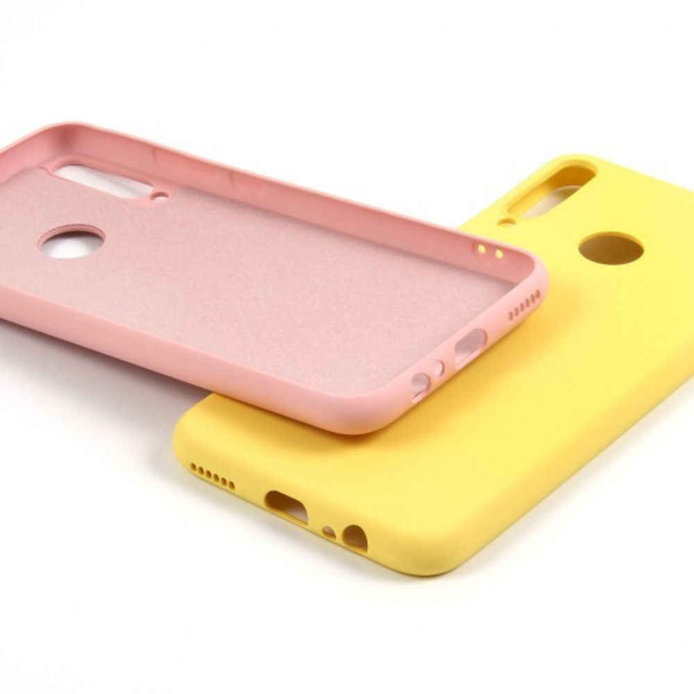 Панель Soft Touch для Huawei P40 Lite E/ Y7p/ Honor 9C, 012065 Красный