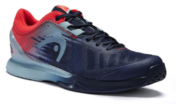 Мужские кроссовки теннисные Head Sprint Pro 3.0 Men - dress blue/neon red