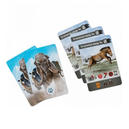 Настольная игра Вечная зима. Наскальные рисунки Дополнение