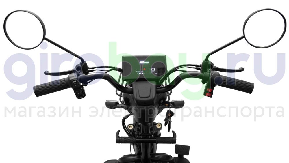 Электроскутер LS-CO A3 1000W (60V/20Ah) - Чёрный фото №11