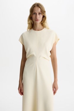 Платье из ацетата макси