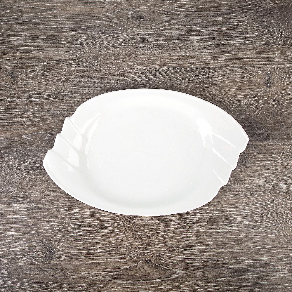 Блюдо " " 25*18,5*3см. (min6) (фарфор) (транспортная упаковка)