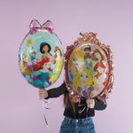 Шар (28''/71 см) Фигура, Зеркало, Принцессы Диснея, 1 шт.