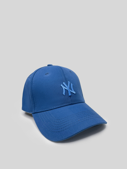 Кепка MLB синяя с логотипом спереди