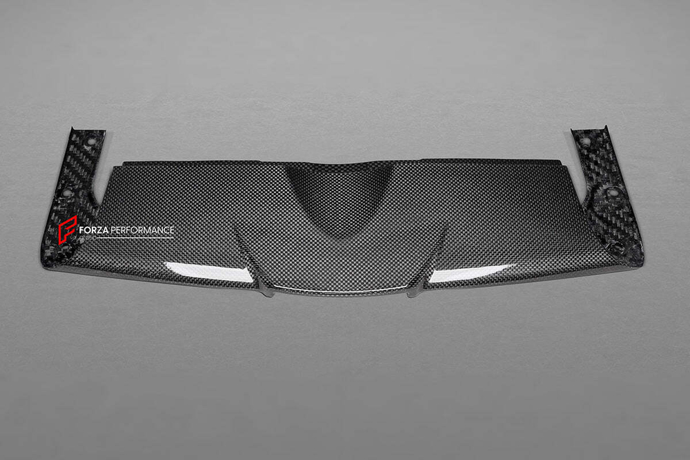 Карбоновая губа и спойлеры переднего бампера на замену для Ferrari 458 Speciale 2013-2015 Феррари