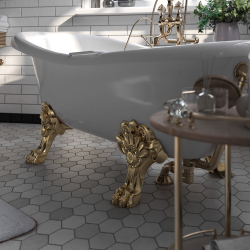 Ванна Migliore Bella на лапах "MIGLIORE" золото 170х80см  24625
