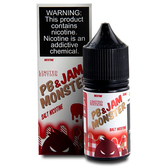 Жидкость Jam Monster (30 мл, 20 мг HARD SALT) PB & Strawberry