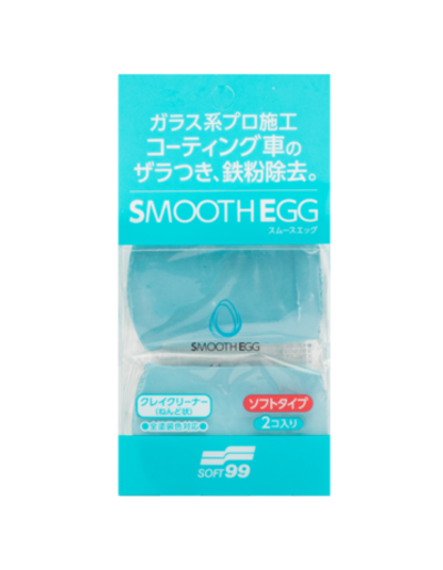 SOFT99  Очиститель кузова на основе глины Smooth Egg Surface Smoother, 100 гр