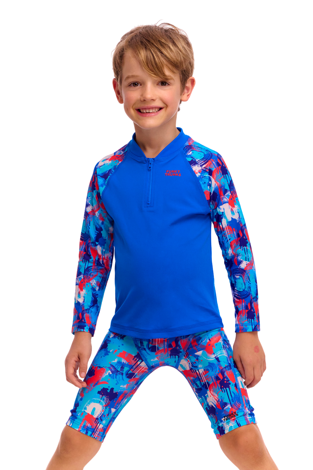 Лонгслив FUNKY TRUNKS Toddler Boys Messy Messy Messy