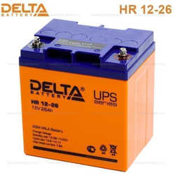 Аккумуляторная батарея Delta HR 12-26 (12V / 26Ah)