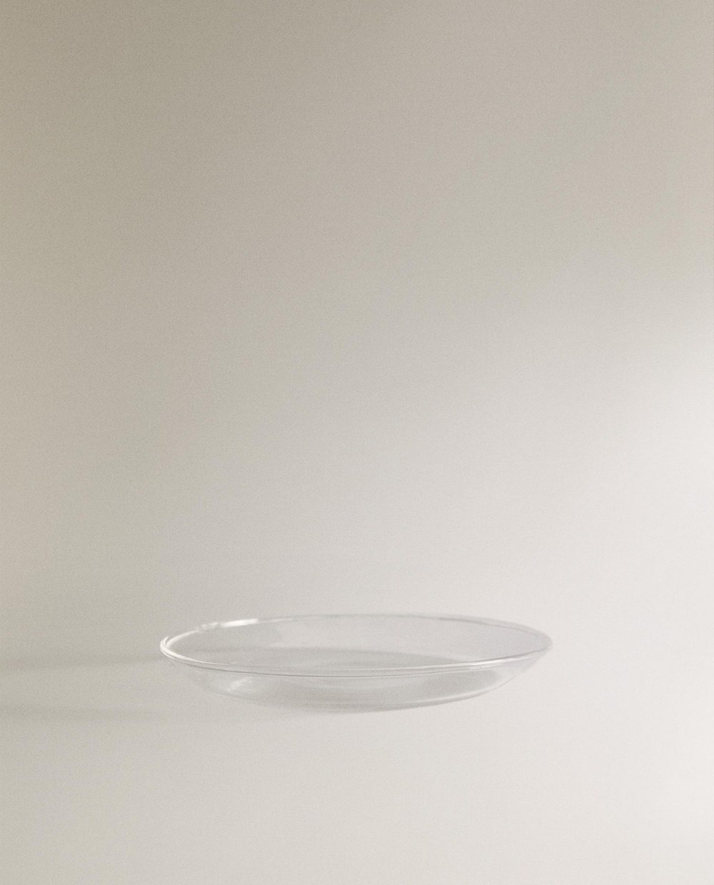 Zara Home тарелка пирожковая из боросиликатного стекла, цвет прозрачный, 13.5 см