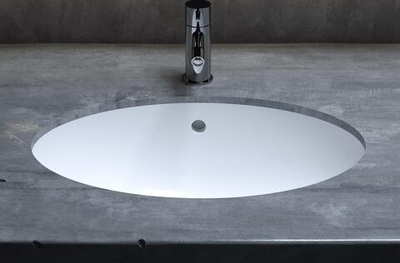 Раковина каменная подстольная глянцевая 57x40 Salini CALLISTA 109 1101109G