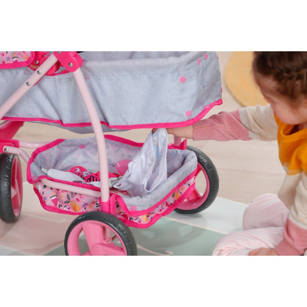 BABY born - Коляска с ящиком Для кукол 36 и 43 см Складная 834145 / артикул   834145  / GTIN 4001167834145