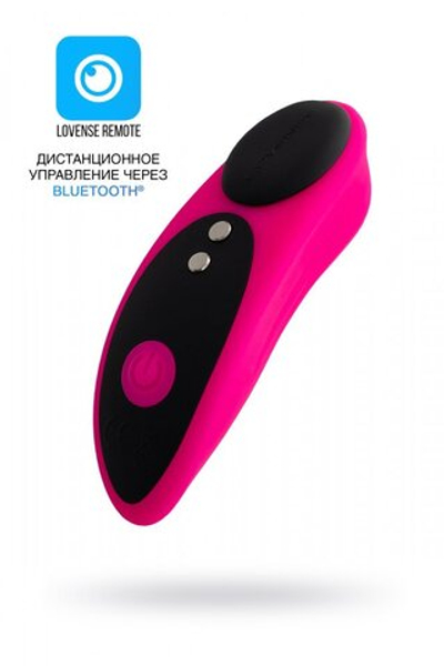 Вибростимулятор клитора в трусики Lovense Ferri силикон розовый 7,4 см