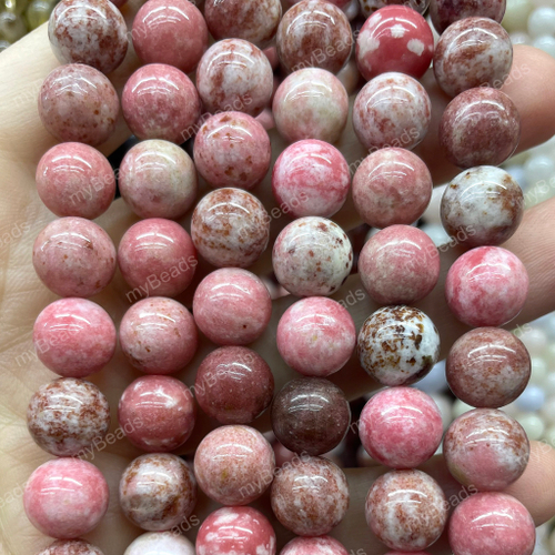 Тулит 10 мм, бусины - шарики