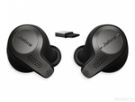 Jabra Evolve 65t беспроводная гарнитура Titanium Black, Bluetooth, Link 370, MS ( 6598-832-109 )
