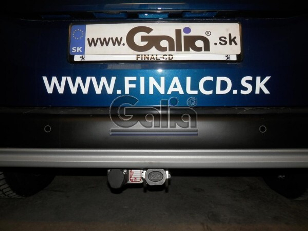 Фаркоп оцинкованный Galia C052A для Peugeot Partner 2008-, Citroen Berlingo 2008-(паспорт и сертификат в комплекте)(без электрики)