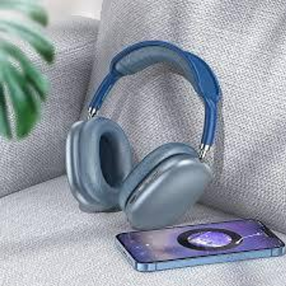 Накладные Bluetooth наушники Borofone BO22 blue