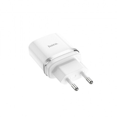 Сетевой адаптер HOCO C12Q Smart, QC 3.0, 012994 Белый