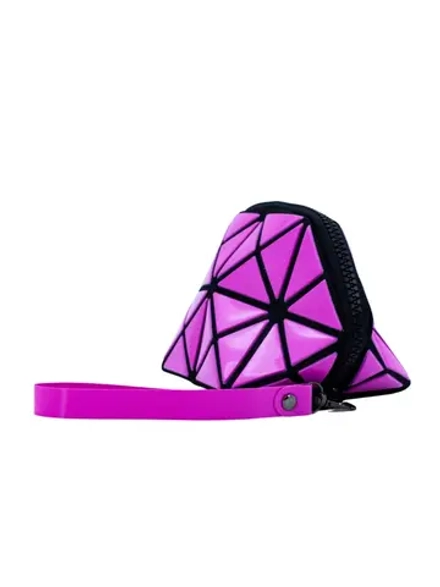 COSMETIC BAG - РОМБОВИДНАЯ КОСМЕТИЧКА ПЕНАЛ РОЗОВАЯ COSMETIC BAG PINK, 1 ШТ.