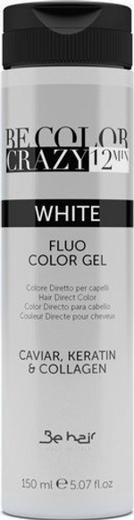 Be Hair Люминесцентный гель-краситель для волос прямого действия без аммиака - Be Color Crazy 12 Minute, 150мл
