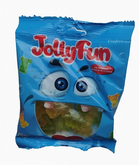 Мармелад Jolly Fun Киви-ананас 70гр